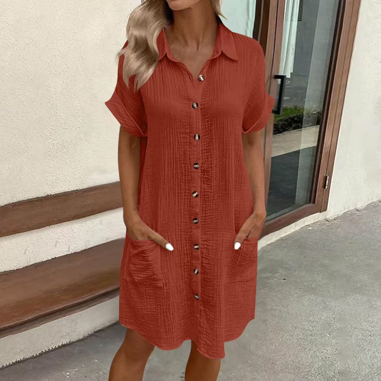Camille | Shirt Dress