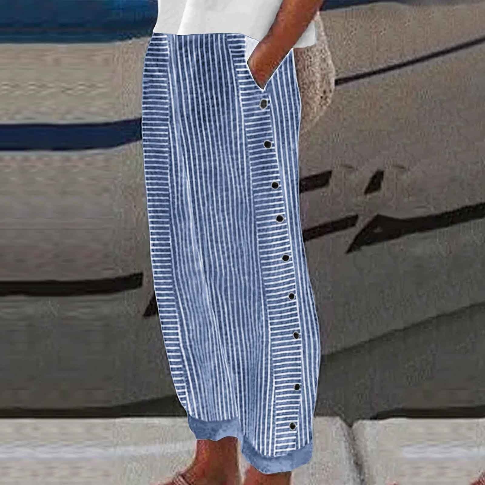 Sylvie | Striped Trousers