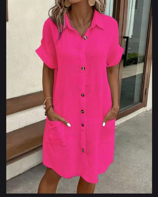 Camille | Shirt Dress