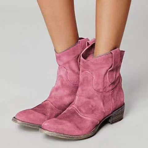 Della | Western Ankle Boots