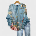 Meredith | Ruffle Sleeve Blouse