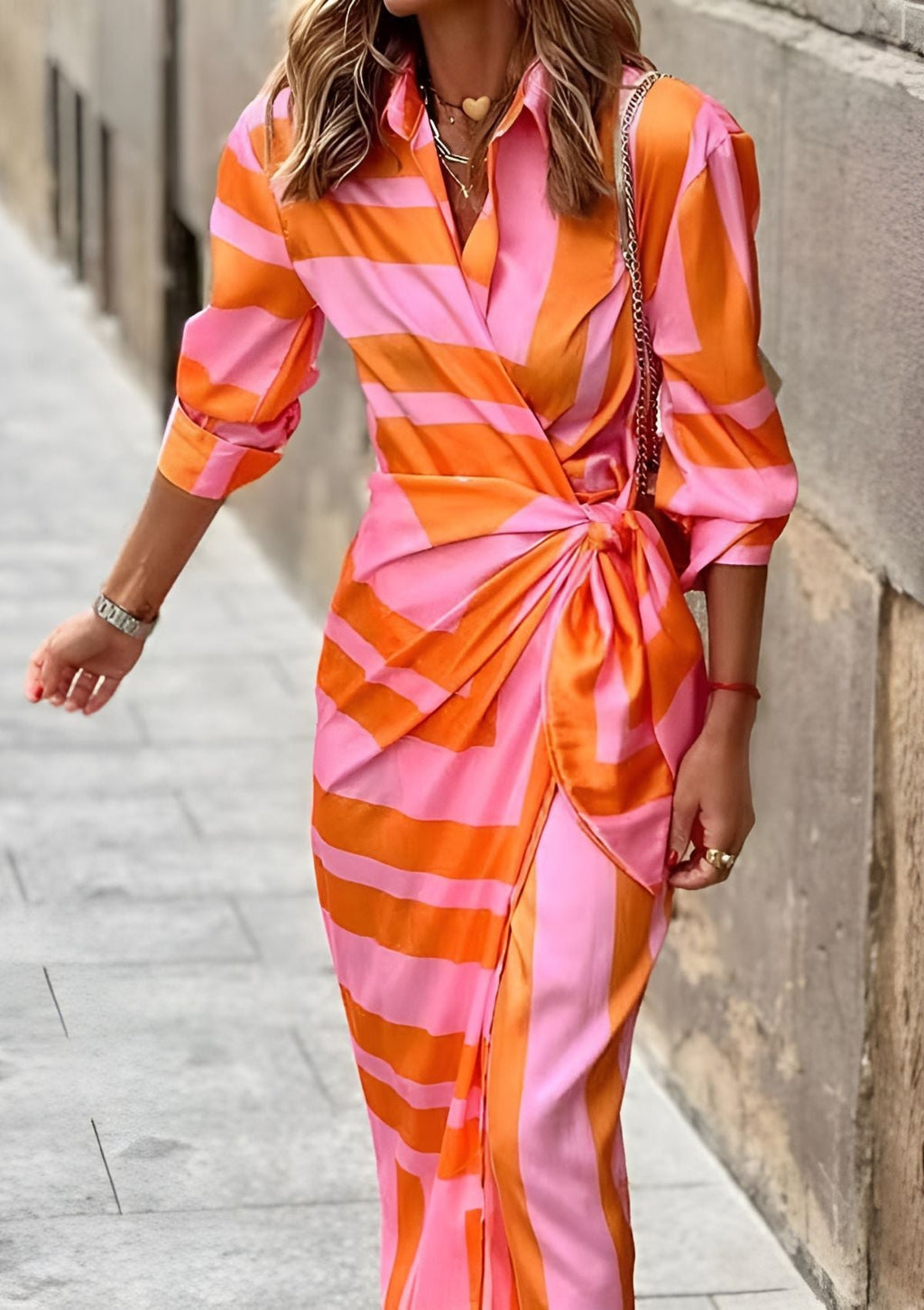 Miriam | Printed Shirt Dress