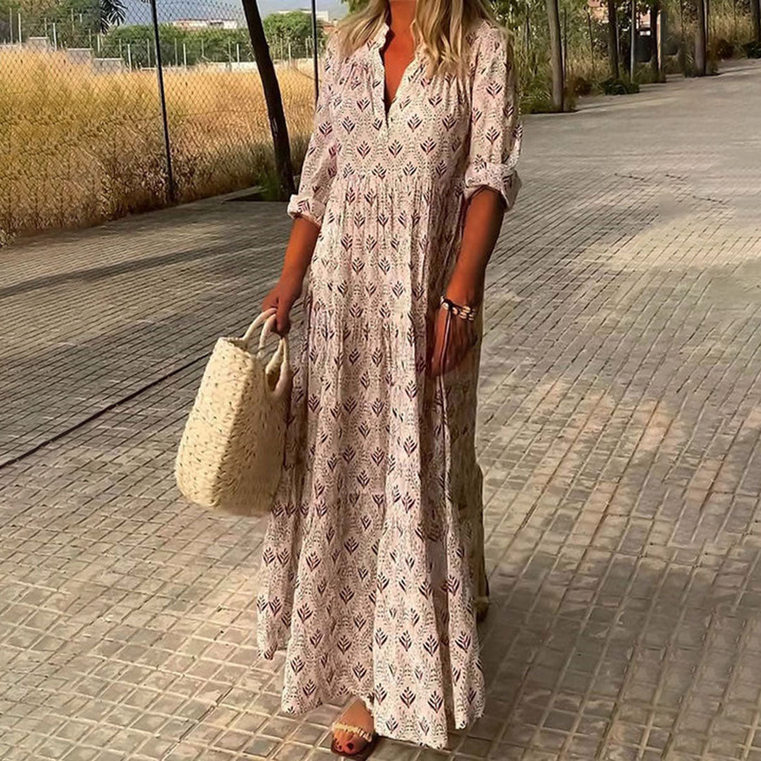 Clarissa | Boho Maxi Dress