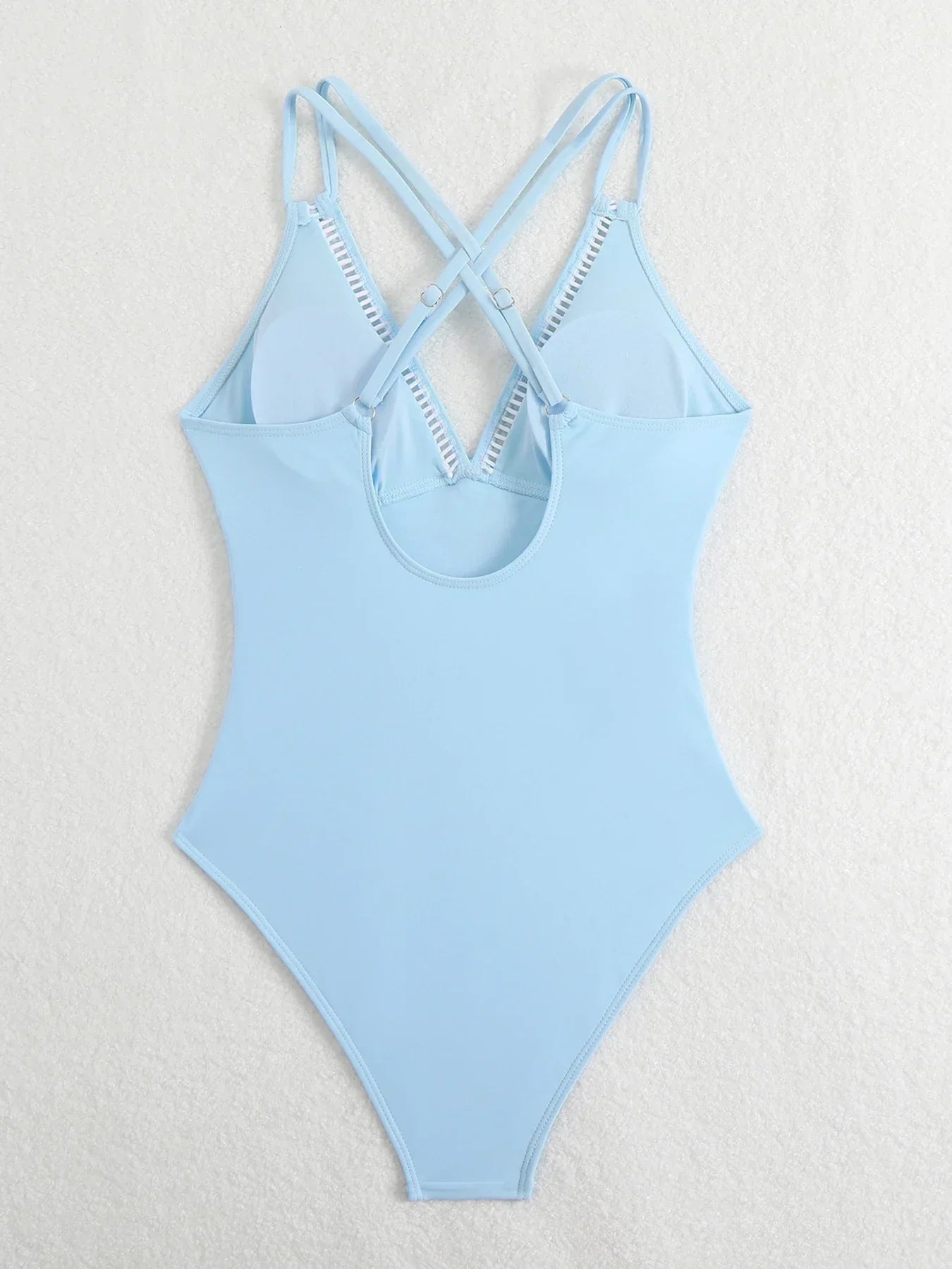 Alessia | Cross-Back V-Neck Swimsuit