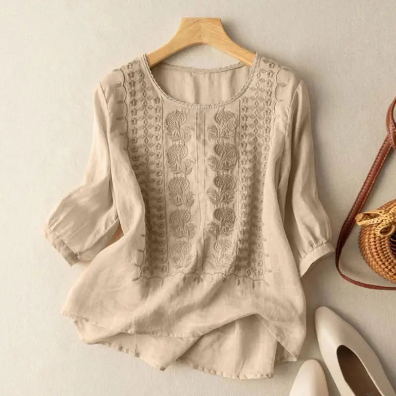 Penelope | Embroidered Blouse