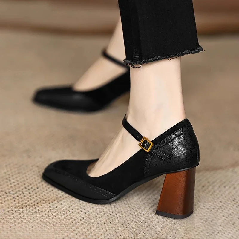 Celeste | Block Heel Pumps