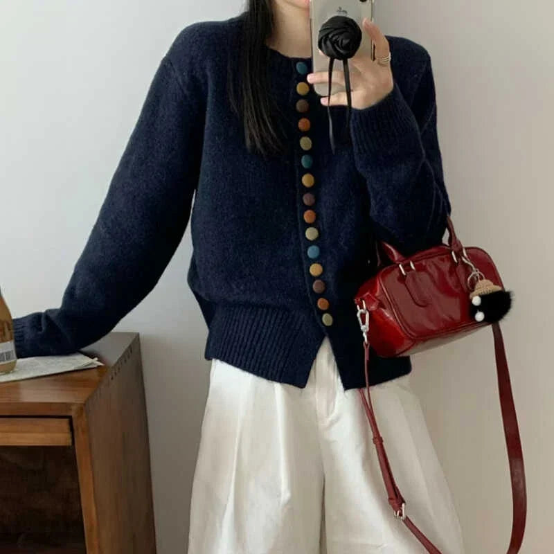 Harriet | Button Knit Cardigan