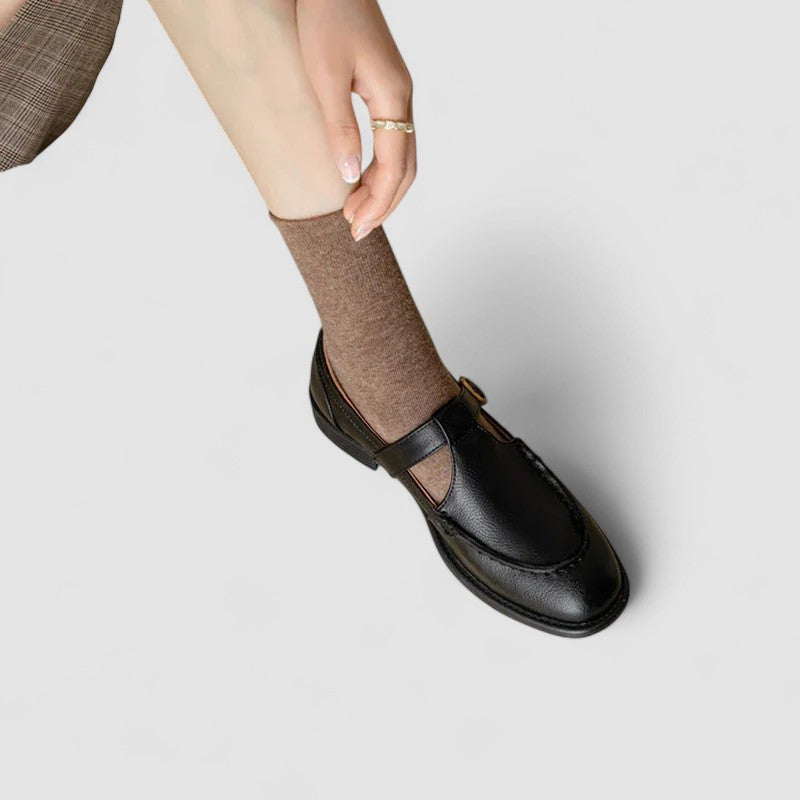 Carla | Square-Toe Mary Jane Shoes