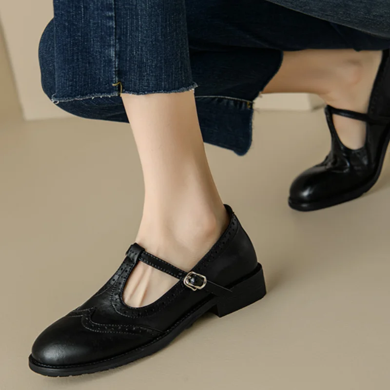 Ophelia | T-Strap Mary Jane Shoes