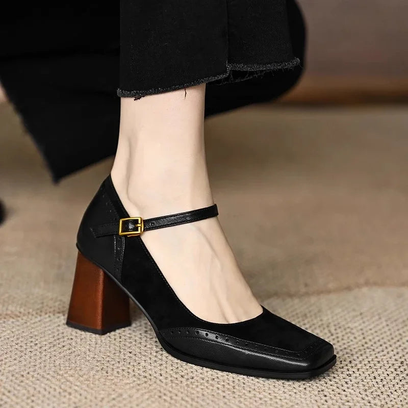 Celeste | Block Heel Pumps