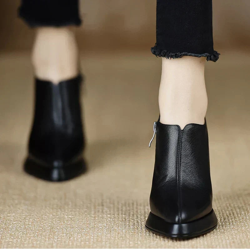 Ingrid | Structured Heeled Pumps
