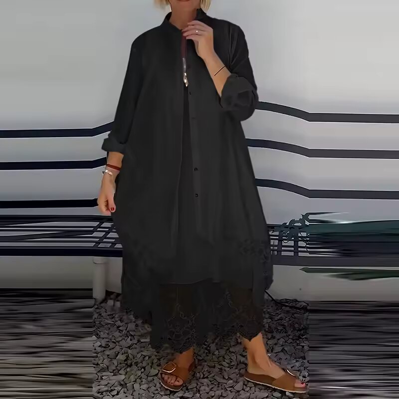Ottoline | Lace Dress & Cardigan Set