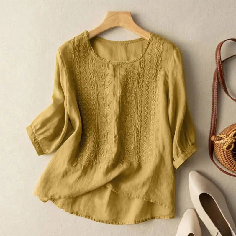 Penelope | Embroidered Blouse