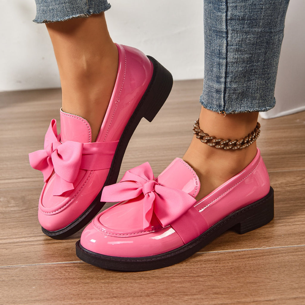 Wilda | Bow Loafers