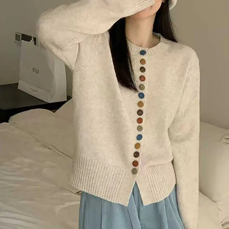 Harriet | Button Knit Cardigan