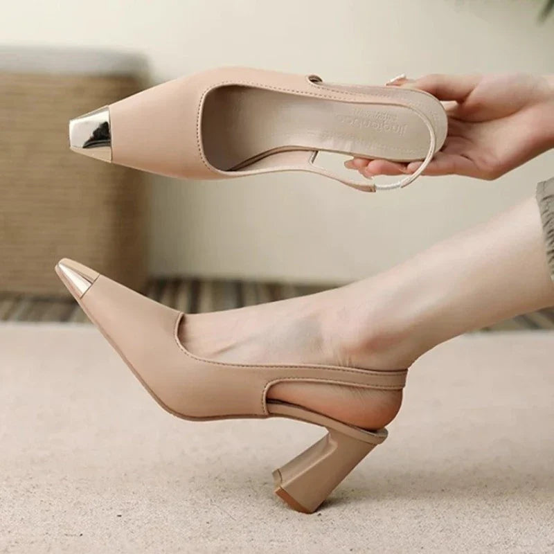 Cassandra | Slingback Heels