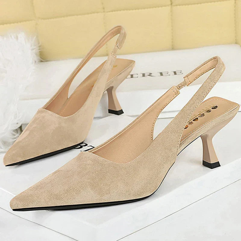 Jacqueline | Pointed-Toe Slingbacks