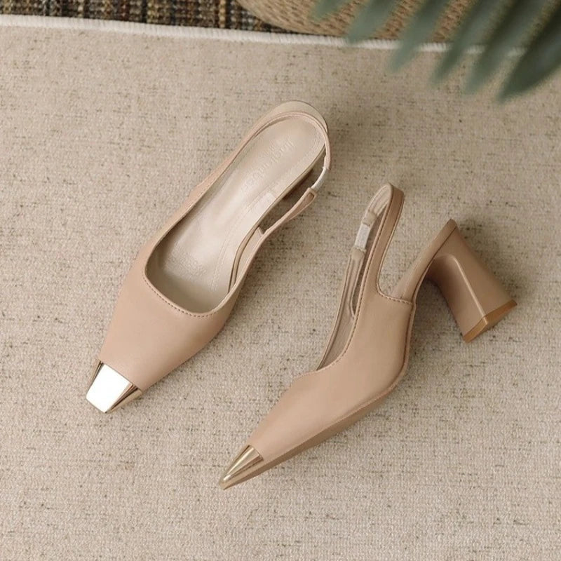 Cassandra | Slingback Heels