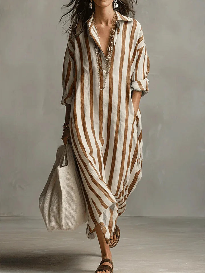Pepa | Long Shirt Dress