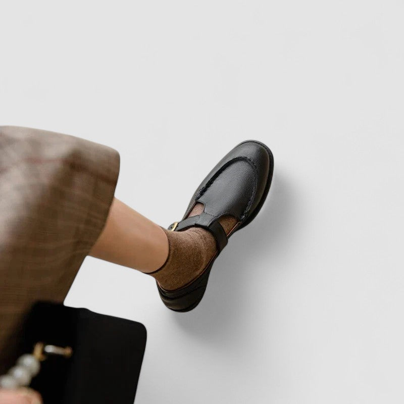 Carla | Square-Toe Mary Jane Shoes