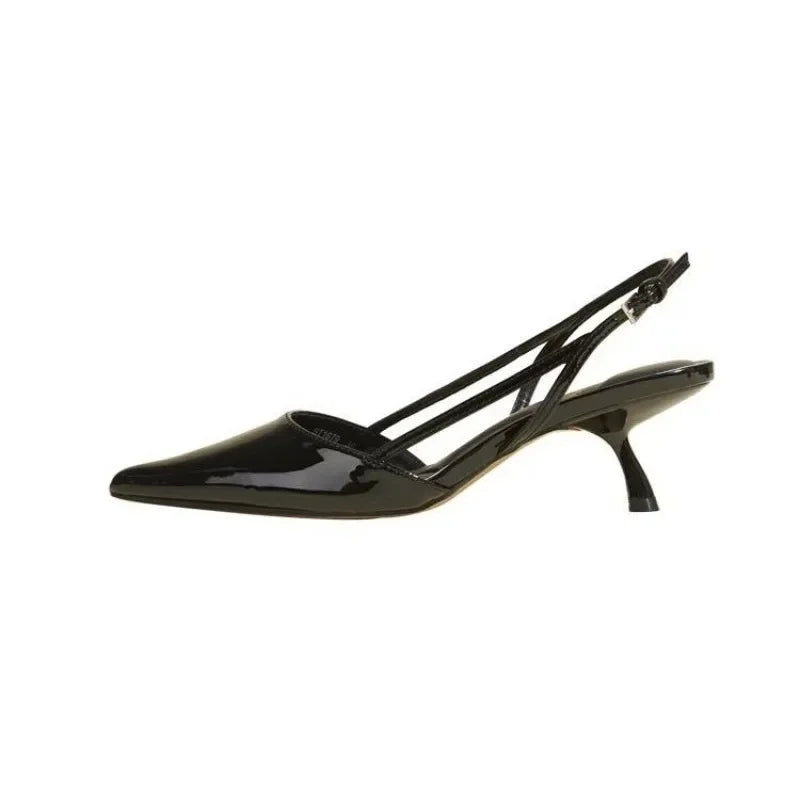 Naomi | Slingback Low Heels