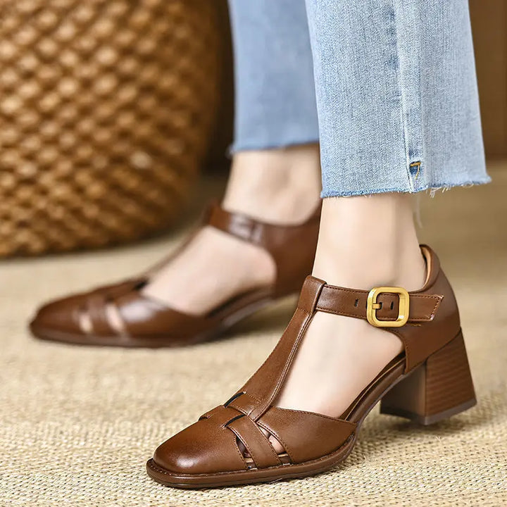 Adeline Block Heel Sandals