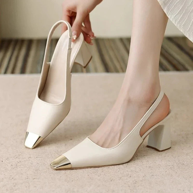 Cassandra | Slingback Heels