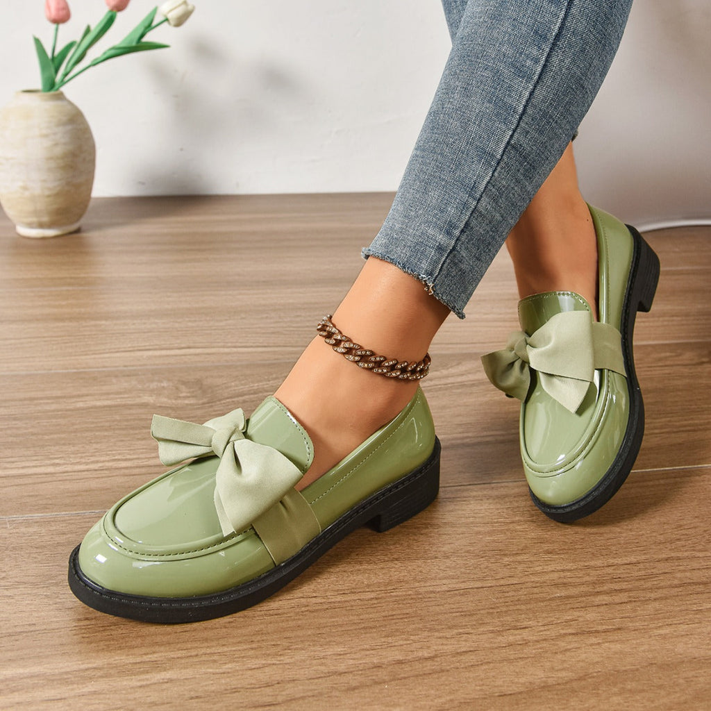 Wilda | Bow Loafers