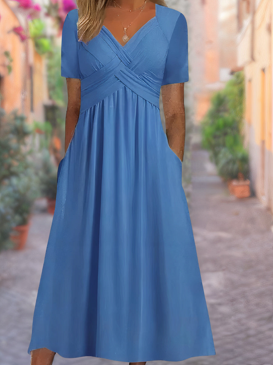 Ceola | Tummy-Smoothing Midi Dress