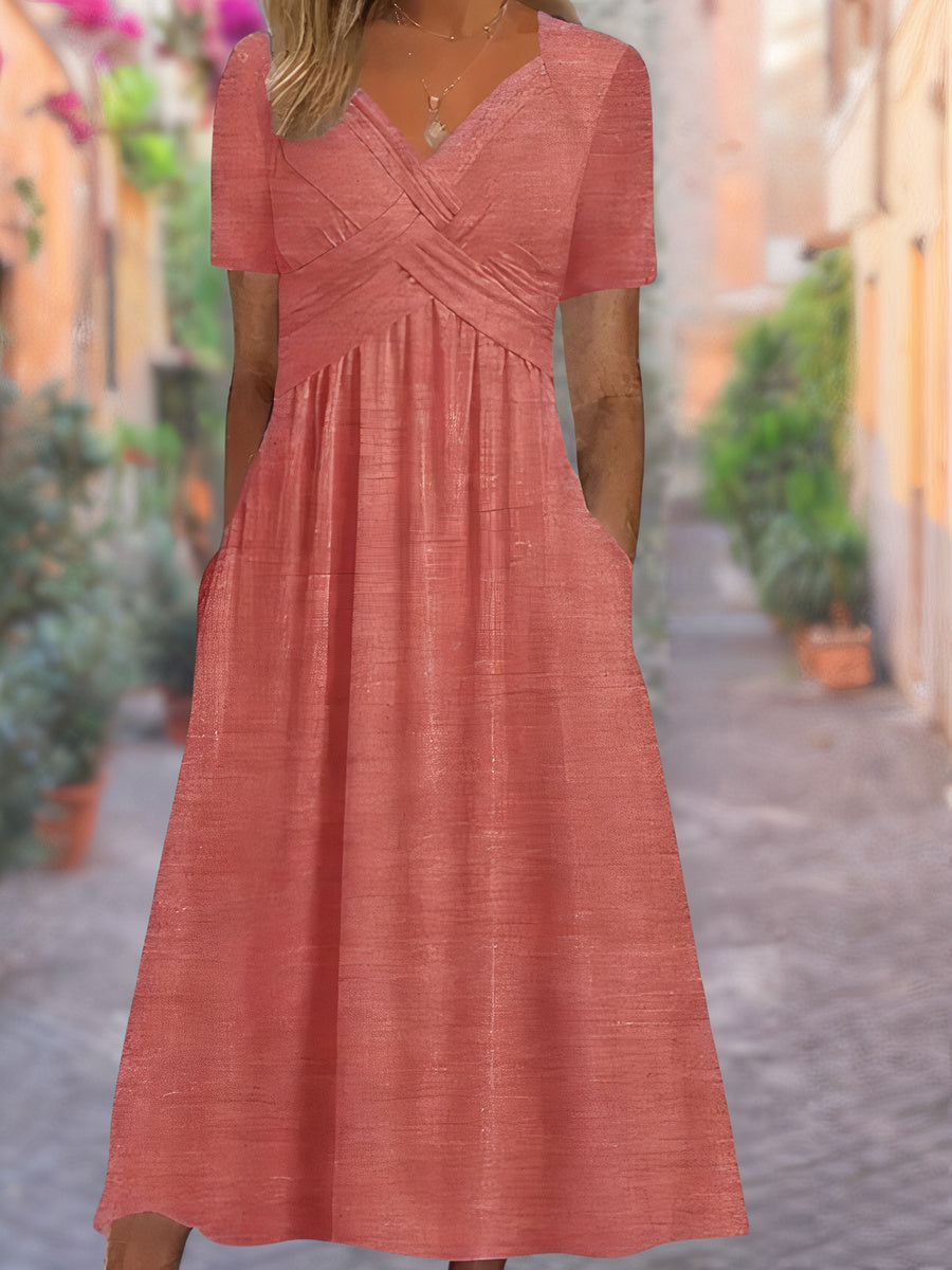 Ceola | Tummy-Smoothing Midi Dress