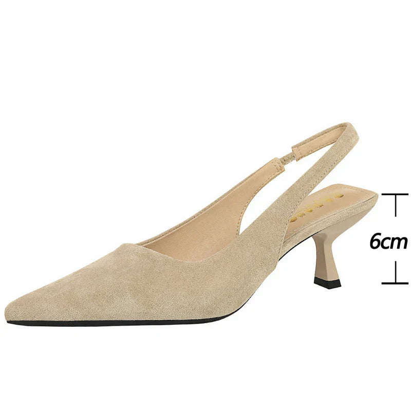 Jacqueline | Pointed-Toe Slingbacks