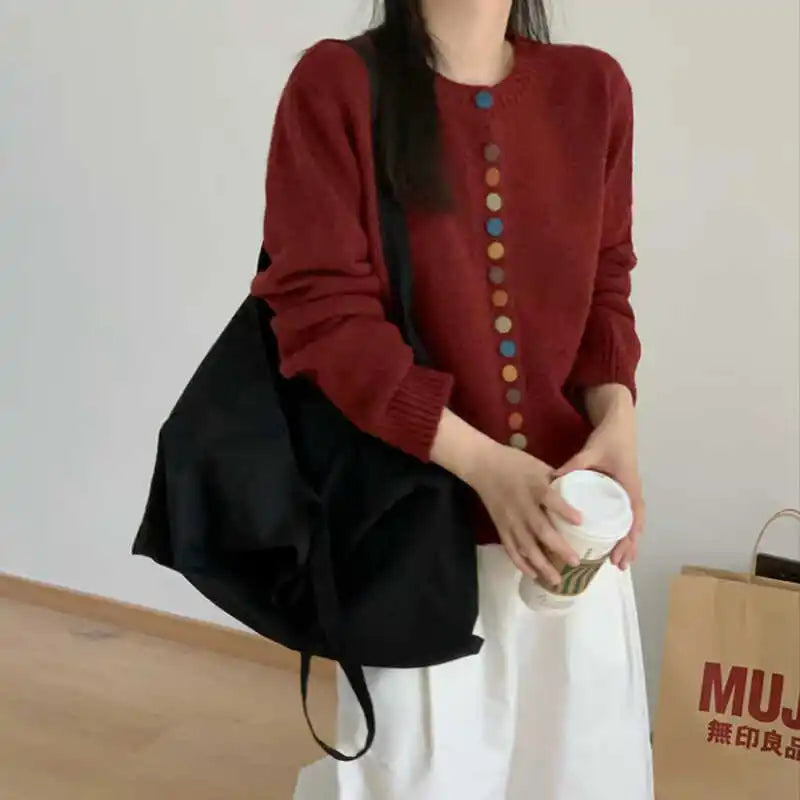 Harriet | Button Knit Cardigan