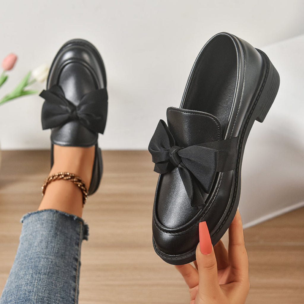 Wilda | Bow Loafers
