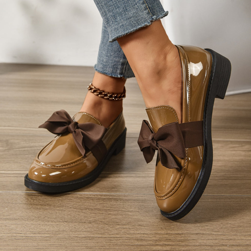 Wilda | Bow Loafers