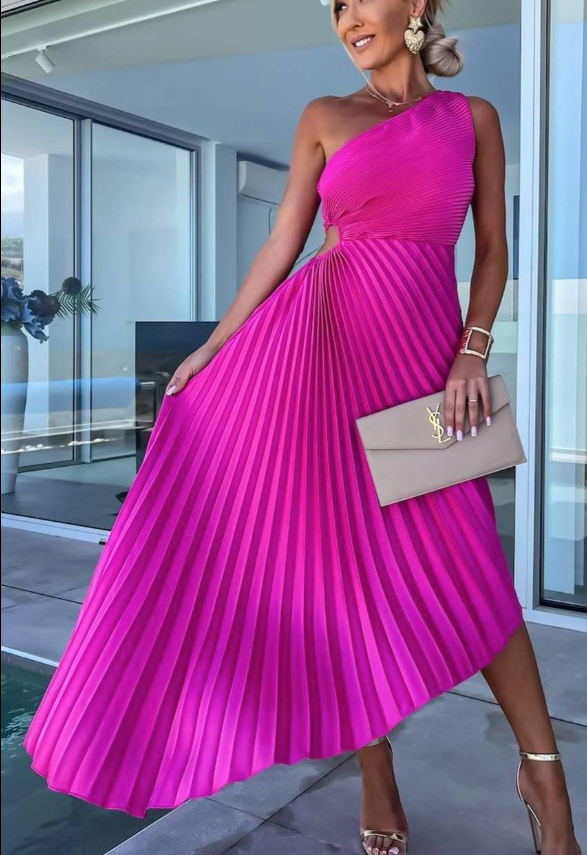 Bridget | One-Shoulder Cocktail Dress