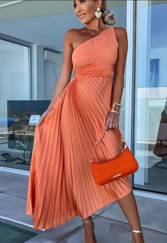 Bridget | One-Shoulder Cocktail Dress