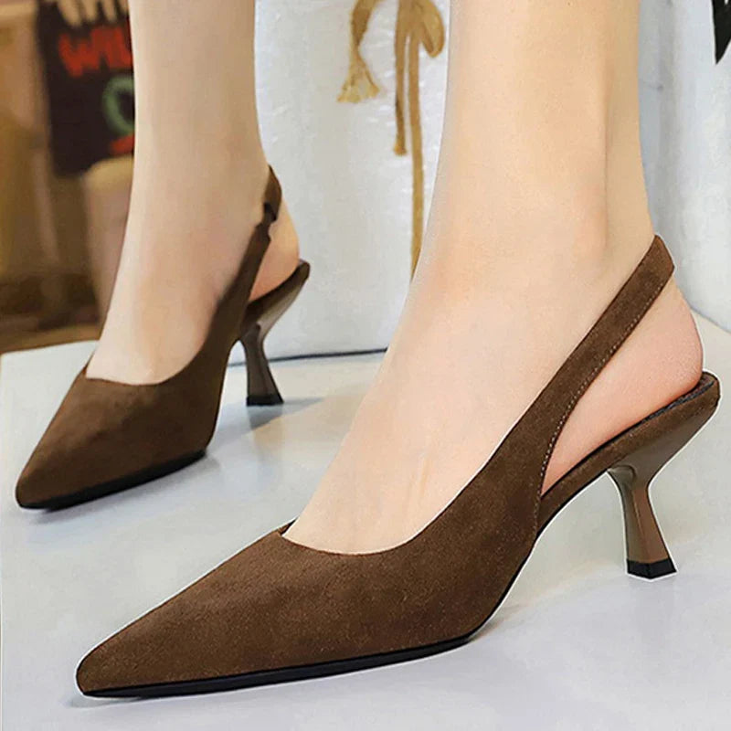 Jacqueline | Pointed-Toe Slingbacks