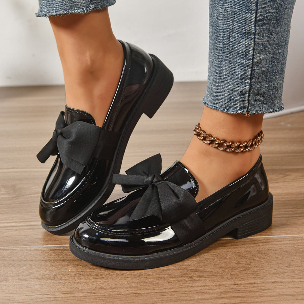 Wilda | Bow Loafers