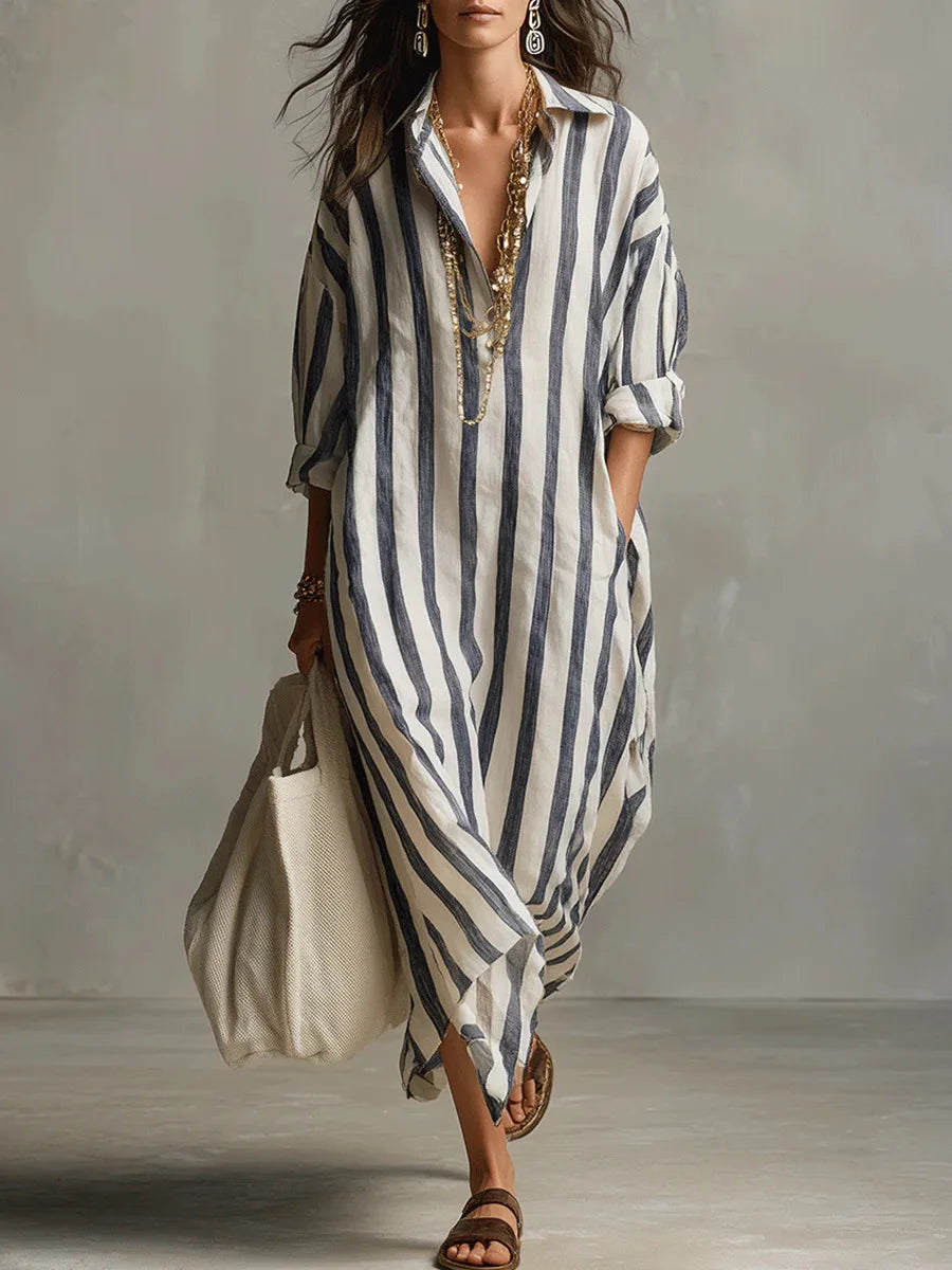 Pepa | Long Shirt Dress