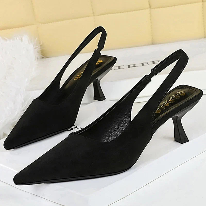 Jacqueline | Pointed-Toe Slingbacks