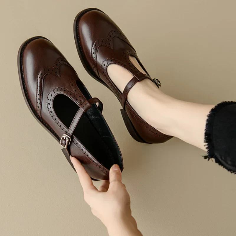 Ophelia | T-Strap Mary Jane Shoes