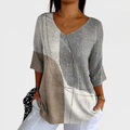 Abigail | Print Geometric Jumper