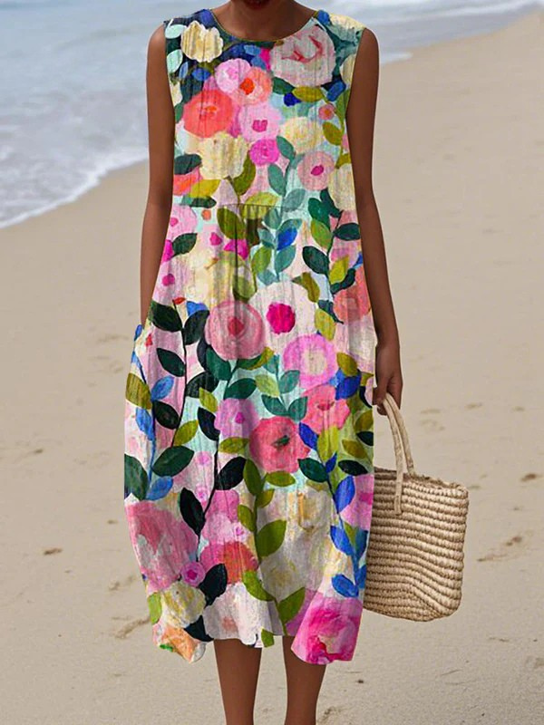 Tatiana | Floral Midi Dress