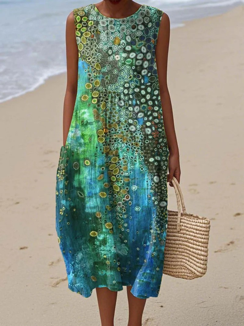 Wren | Lace-Back Beach Dress