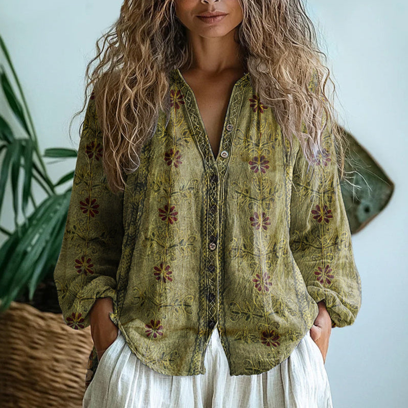 Millicent | Floral Blouse