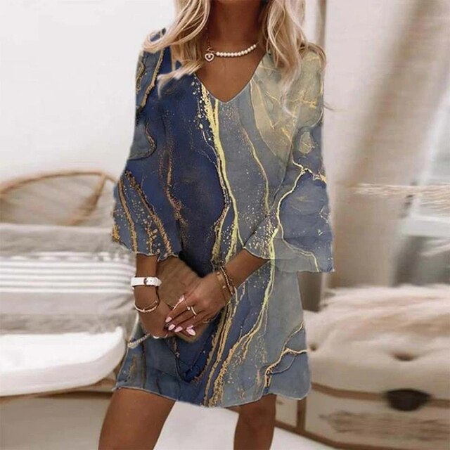 Drew | V-Neck Mini Dress