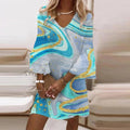 Drew | V-Neck Mini Dress