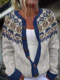 Ottoline | Patterned Knit Cardigan
