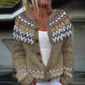 Rosetta | Patterned Knit Cardigan