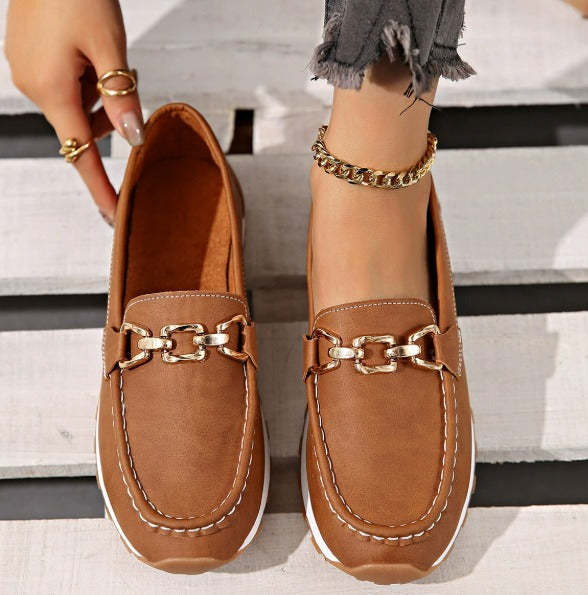 Ella | Orthopaedic Buckle Loafers